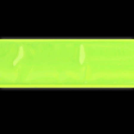 Reflective slap score, self-fixing, 3 × 40 cm, light green color-3