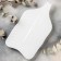 Porcelain Serving dish Magistro "Blanche. Sheet ", 40.5 × 22 cm, white color