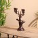 Summary for 4 candles "deer" aluminum 16x12x32 cm