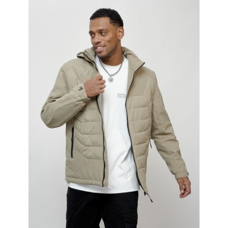 Male spring jacket, size 52, light green color-6