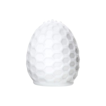 Masturbator A-Toys Pufl, Tre, White Color, 6 cm, D 2.7 cm-1