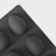 Silicone form for baking “Eggs”, 27.5 × 16.5 × 3 cm, 8 cells, 6.3 × 4.4 cm, gray color