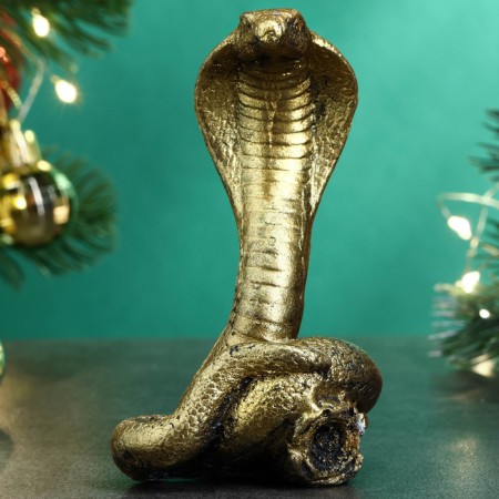 Figure "Snake of Seraphim" gold, 10x6x6cm-1