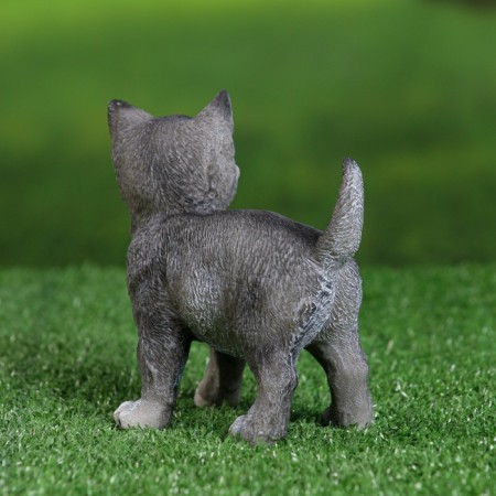 Garden figure "kitten" 13x13x7cm-2