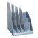 Vertical papers, 6 departments, Erichkrause "Regatta Clasic", gray