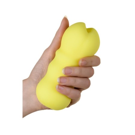 Mosterbator Unrealistic Mensmax Feel 2, TPE, yellow, 14.2 cm-1