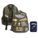 Frame backpack 38 x 30 x 20 cm, + pencil case, Bruno visconti "attention"