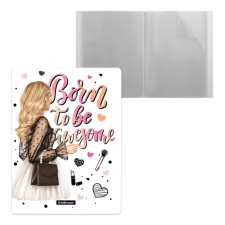 Folder with 30 A4 inserts, 550 μm Erichkrause Fashion Girls (Sty!