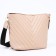 Cross-Bodi Bag on a zipper, beige color