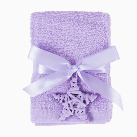Arya Home tanked towel, 300 g, size 30x30 cm, 4 pcs, lilac color
