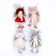 New Year's Suspension "Doll" 8.5 × 3.5 × 16.5 cm, mix