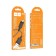 Hoco X94, Micro USB - USB, 2.4 A, 1 m, data transfer, PVC, golden