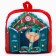 The backpack New Year's children's "Snake", 24x24 cm, for the New Year