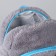 Baby plush backpack "Bunny Pushistik", 24 × 22 × 7 cm