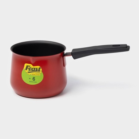 Turk “Corsica”, 450 ml, 20 × 9.5 × 7.5 cm, plastic handle, anti -stick coating, black color-4