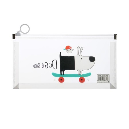 Lightning folder A6, 180 MKR format, with a drawing "Beasts on a skateboard and snowboarding", mix-8