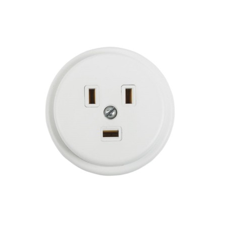 RS rosette for electric stove 40A 250V 2P+re Rexant