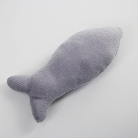 A bed with a fish, 45x35x11 cm, gray-3