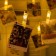 Garland “thread” 5 m with nozzles “clothespins”, IP20, transparent thread, 30 LED, warm white glow, 8 modes, 220 V