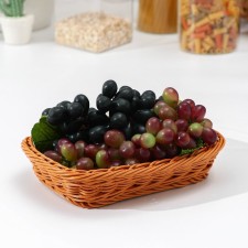 Basket for fruits and bread, 23 × 17 × 5 cm