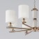 Ceiling Lamp Eurosvet Caprera 60146/8, E14, 8x40W, 820x820 mm, brass color