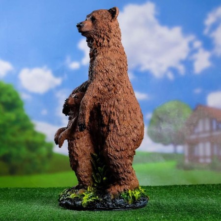 Garden figure "Bears" two 26x25x55cm-1