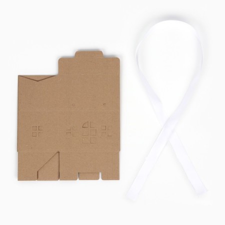 Folding box "House, brown", 15 x 18 x 10 cm-6