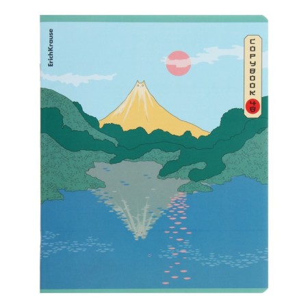 Notebook of 48 sheets in the Erichkrause Ceal "Find a cat", matte lamination, cover coated cardboard, offset unit, mix-5