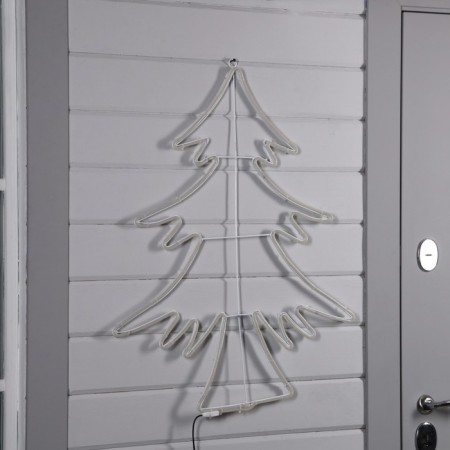 Neon figure "Christmas tree", 70 × 85 cm, 560 LED, 220 V, glow of green-1