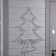 Neon figure "Christmas tree", 70 × 85 cm, 560 LED, 220 V, glow of green