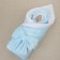 Set for discharge Winter Kinderlitto "Bear on the Moon", 6 items, height 56-62 cm, blue color