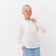 Shirt for a boy minku color white, height 104