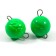 Cargo Cheburashka painted collapsible Yaman 10 pcs., 24 g, green