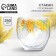 A glass with double walls "Tender Mimosa", 250 ml