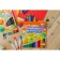 Pencils 24 colors, wooden, triangular body, in a cardboard box