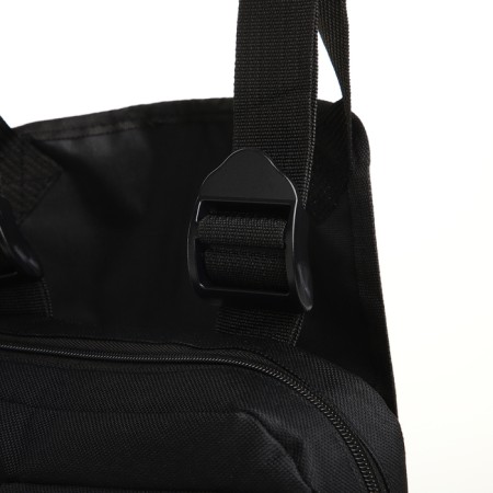 Babberry bag with lightning, 2 external pockets, black color-8