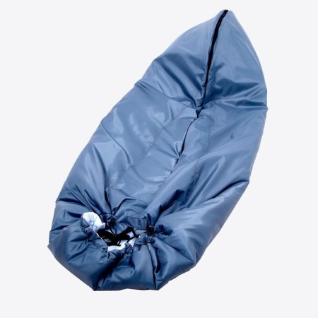 Sleeping bag, dark gray color-1