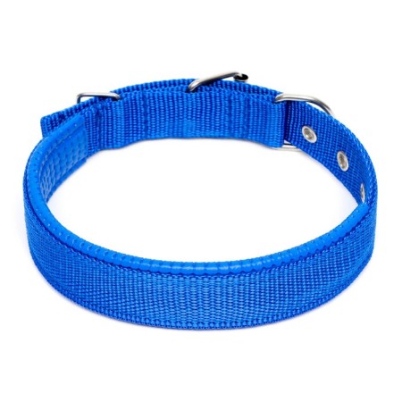 Collar "Comfort" Combined, 58 x 3 cm, Osh 45-52 cm, blue-1