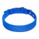 Collar "Comfort" Combined, 58 x 3 cm, Osh 45-52 cm, blue