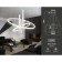 Suspended controlled LED lamp Ambrella Light, Linetech, FL5371, LED, 93 W, 6975LUM, 3000-6400K, white color