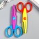 Figure scissors 13.5 cm "Bright paints" mix set 2 pcs 15x9 cm