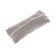 Pillow - ARGO lining, children's, on a seat belt, gray 29x11x9 cm