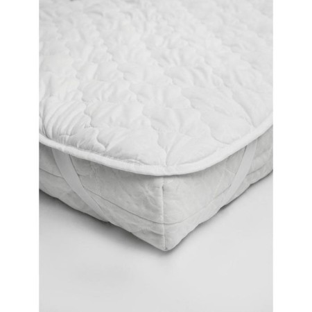 Substerennoper Stygannaya, size 140x200 cm, with elastic bands in the corners, white color
