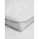 Substerennoper Stygannaya, size 140x200 cm, with elastic bands in the corners, white color