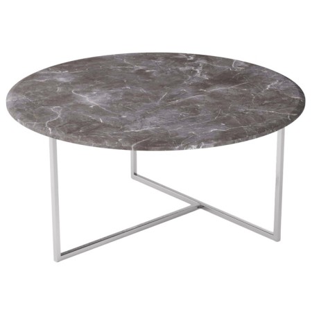 GOOD GOOD MAGZHORE, 800X800X390, gray marble/chrome