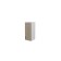Cabinet hinged lira 300x300x720 with 1 door white/quadro shimo light