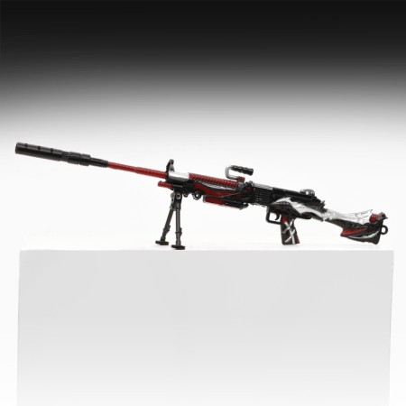 Souvenir weapon Mini machine gun "Red Dragon" 26cm