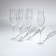 Set of glasses for champagne Loxia, glass, 210 ml, 6 pcs
