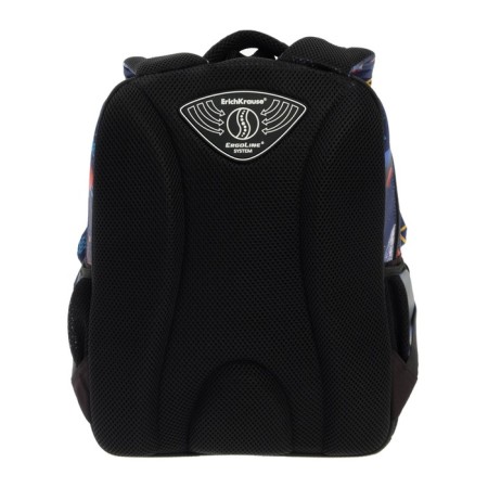 School backpack Erich Krause ergoline 15l, 39 x 28 x 14 cm, ergonomic back, Cosmonaut 51835-4