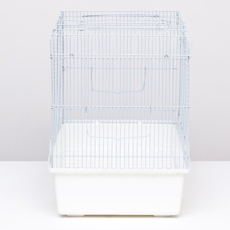 A cage for rodents with sliding pallets 60 x 35 x 47 cm, white-1